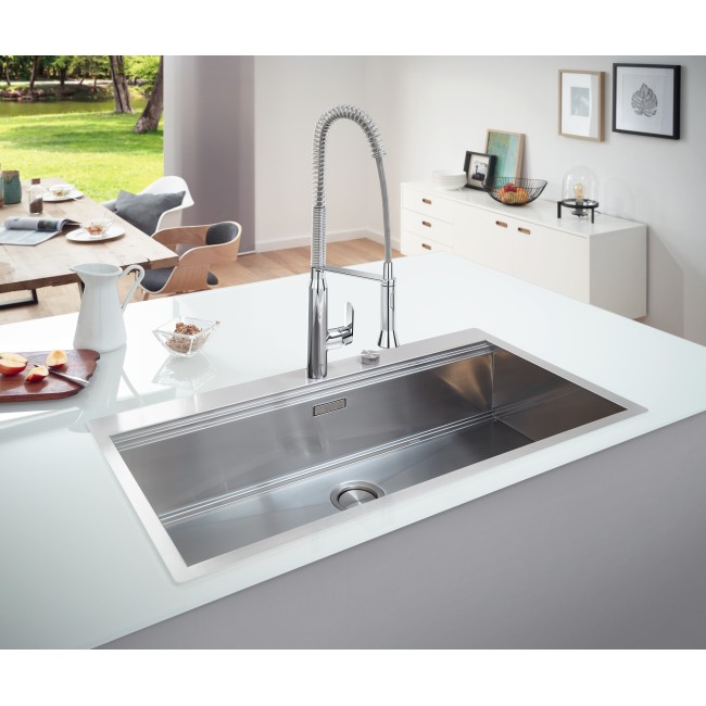Grohe Мойка для кухни 1024 x 560 мм, 1 чаша, матовая, в уровень со столешницей (31586SD0)