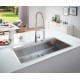 Grohe Мойка для кухни 1024 x 560 мм, 1 чаша, матовая, в уровень со столешницей (31586SD0)