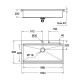 Grohe Мойка для кухни 1024 x 560 мм, 1 чаша, матовая, в уровень со столешницей (31586SD0)