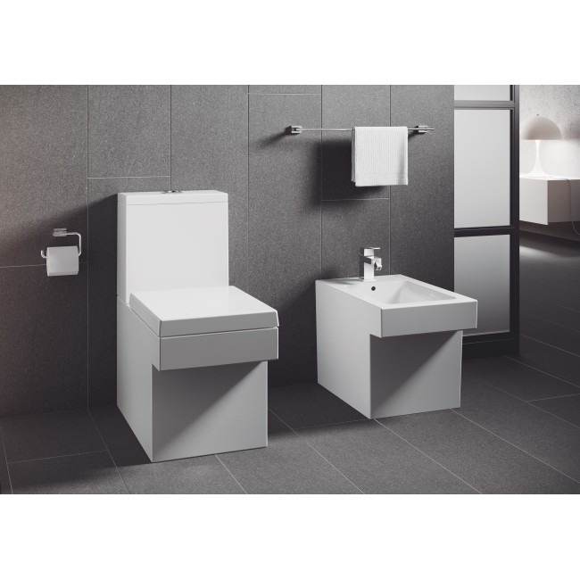 Grohe Сидіння для унітазу Cube Ceramic, швидкозйомне з мікроліфтом, альпін-білий (39488000)