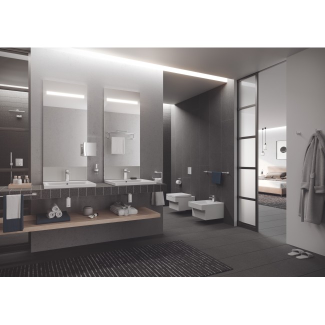Grohe Сидіння для унітазу Cube Ceramic, швидкозйомне з мікроліфтом, альпін-білий (39488000)
