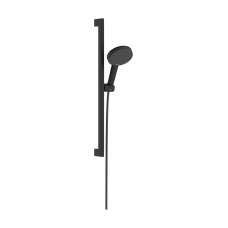 Душовий набір hansgrohe Raindance Alive Select S, Ecosmart 24600670 зі стійкою Unica E Puro 65, чорний матовий