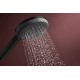 Душовий набір hansgrohe Raindance Alive Select S, Ecosmart 24600670 зі стійкою Unica E Puro 65, чорний матовий