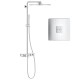 Grohe Euphoria SmartControl System 310 Cube Duo Душевая система с термостатом (26508000)