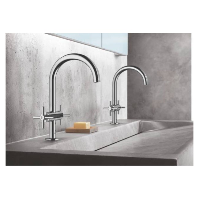 GROHE SPA Atrio new Смеситель для раковины на одно отверстие, L-Size (21019003)