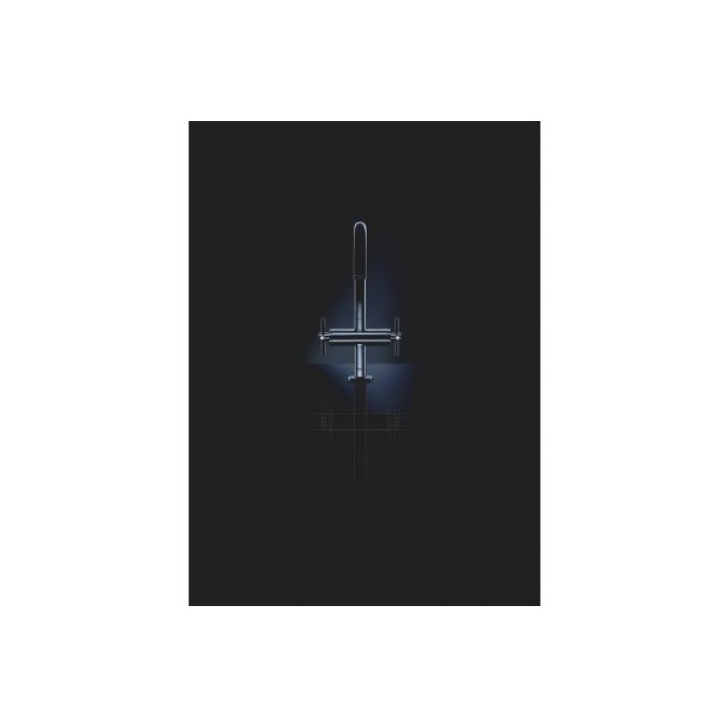 GROHE SPA Atrio new Смеситель для раковины на одно отверстие, L-Size (21019003)