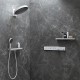 Ручний душ hansgrohe Rainfinity 130 3jet EcoSmart+ 26862340, чорний матовий хром