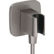 Шланговое подсоединение hansgrohe Fixfit Q 26887340 черный матовый хром