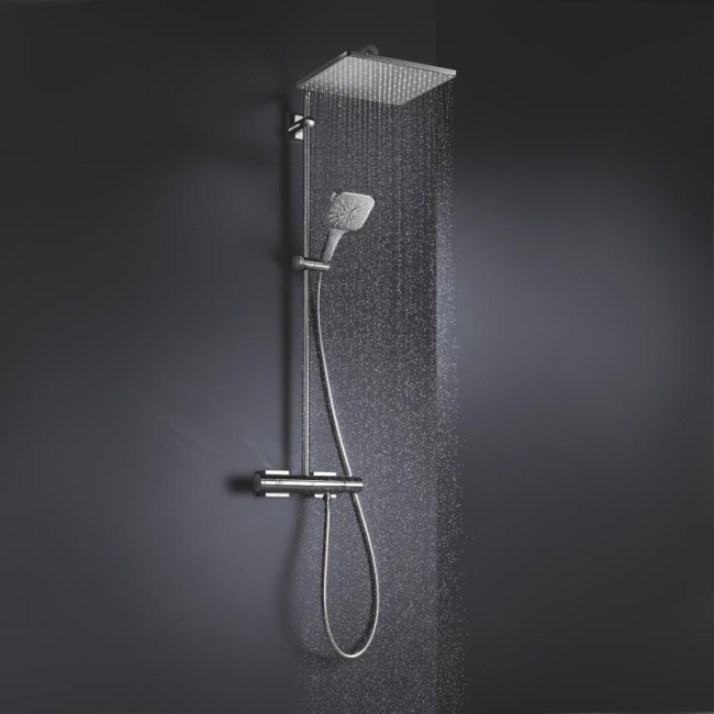Grohe Rainshower Smartactive Cube 310 Душова система з термостатом для настінного монтажу (26649000)
