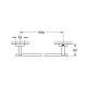 Grohe Essentials Cube Держатель для банного полотенца 600 мм (40509AL1) Grohe Essentials Cube Держатель для банного полотенца 600 мм (40509AL1)