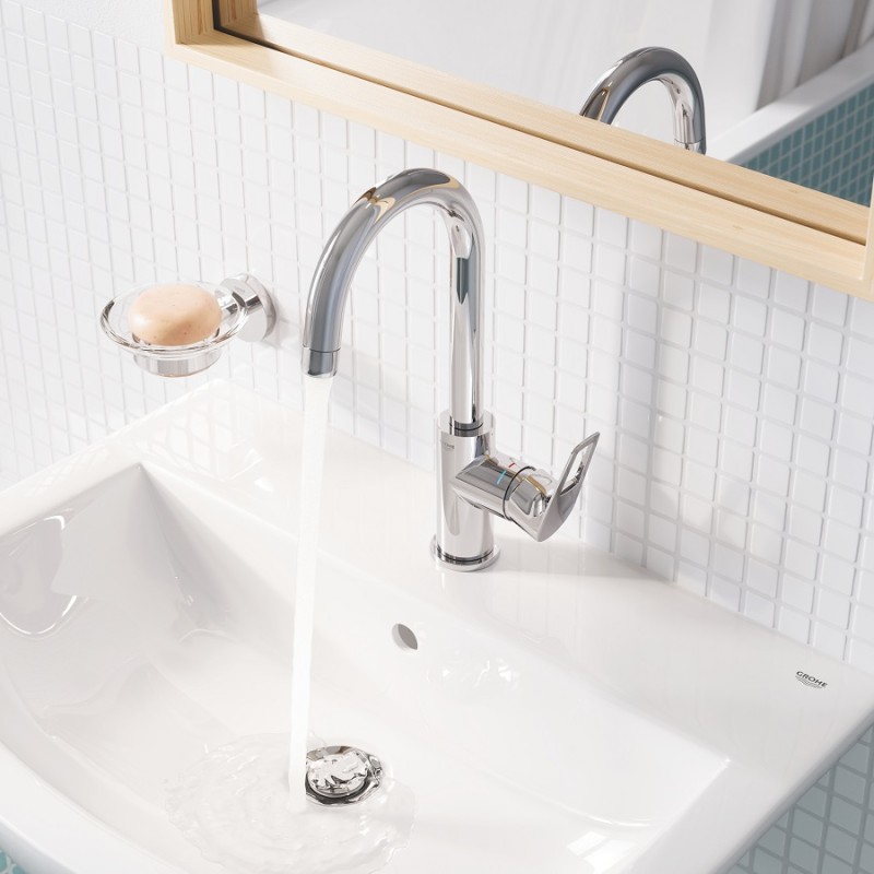 Grohe BauLoop New Смеситель однорычажный для раковины L-Size (23763001)