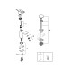 Grohe BauLoop New Смеситель однорычажный для раковины S-Size + нажимной донный клапан
 (23878001)
