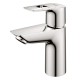 Grohe BauLoop New Смеситель однорычажный для раковины S-Size + нажимной донный клапан
 (23878001)