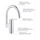 Grohe QuickFix Start Одноважільний змішувач для мийки (30469000)