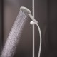 Душова система hansgrohe Raindance S 240 1jet PowderRain EcoSmart з термостатом, 28823700 білий матовий