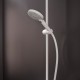 Душова система hansgrohe Raindance S 240 1jet PowderRain EcoSmart з термостатом, 28823700 білий матовий