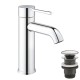 Grohe Essence New Смеситель однорычажный для раковины S-Size + нажимний донний клапан (24179001)