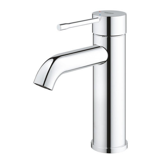 Grohe Essence New Смеситель однорычажный для раковины S-Size + нажимний донний клапан (24179001)