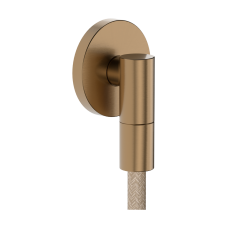 Шланговое подсоединение hansgrohe FixFit Fine S с обратным клапаном, 28882140 бронза