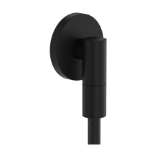 Шланговое подсоединение hansgrohe FixFit Fine S с обратным клапаном, 28882670 черный матовый