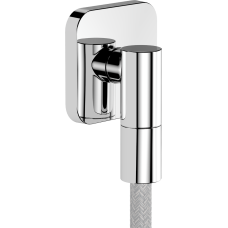 Шланговое подсоединение hansgrohe FixFit Fine Q с обратным клапаном, 28884000 хром