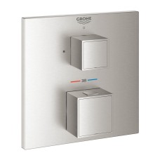 Grohe Grohtherm Cube Термостатичний змішувач на 1 вихід із запірним клапаном (24153DC0)