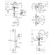 Grohe Набор смесителей QuickFix Start Edge 3 в 1 для ванны и кухни (UA202501SK)