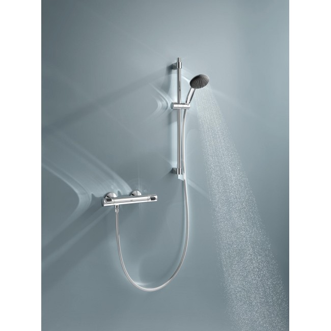 Grohe Набір QuickFix Precision Flow для душа і змішувач для раковини Start Edge S-розміру (UA202503TS)