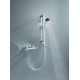 Grohe Набір QuickFix Precision Flow для душа і змішувач для раковини Start Edge S-розміру (UA202503TS)