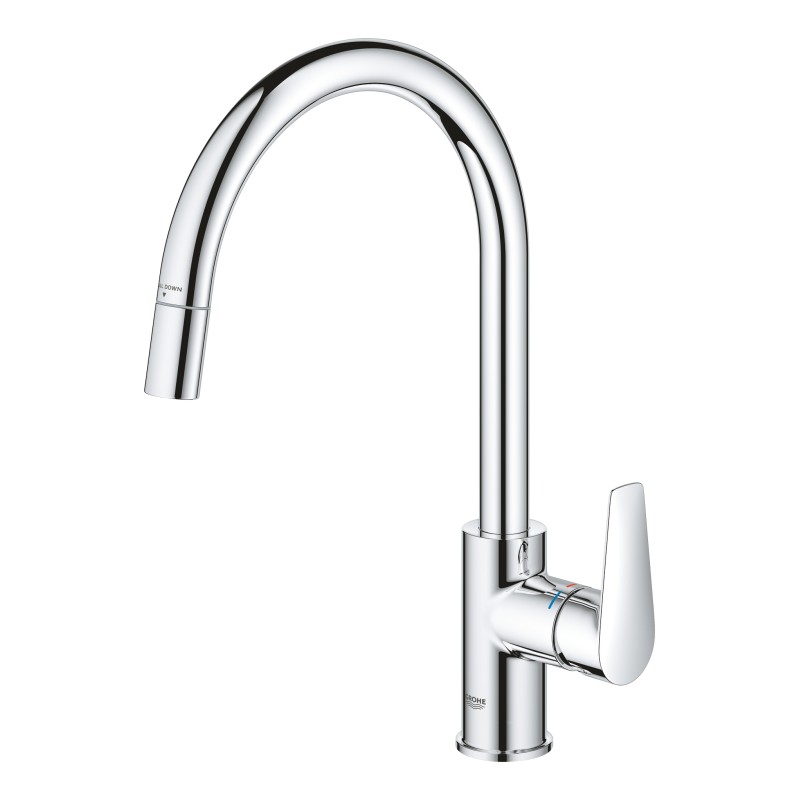 Grohe BauEdge New Смеситель однорычажный для кухни (30536000) Grohe BauEdge New Смеситель однорычажный для кухни (30536000)