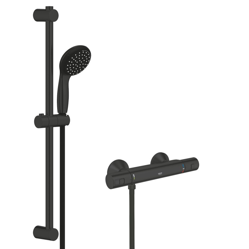 Grohe Precision Start Термостат для душа + Душевой гарнитур Vitalio Start 100 (UA303908T1)