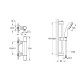 Grohe Precision Start Термостат для душа + Душевой гарнитур Vitalio Start 100 (UA303908T1)