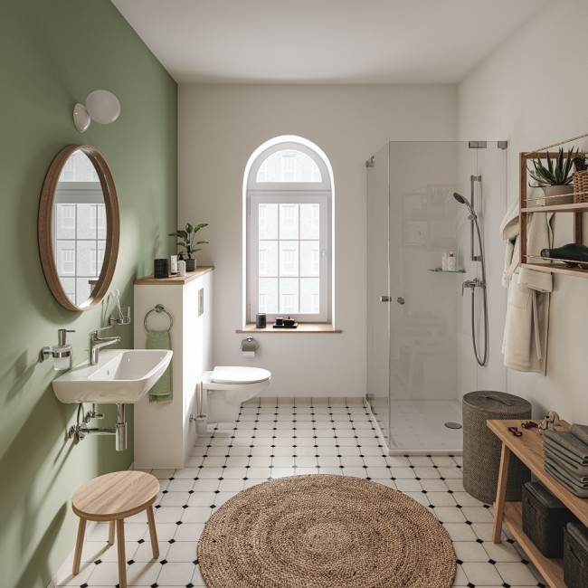 Grohe QuickFix Swift Одноважільний змішувач для раковини S-розміру (24316001)