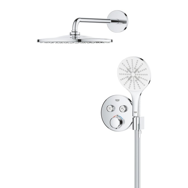 Grohe QuickFix Precision SmartControl Скрытая душевая система с Vitalio Rain Mono 310 (34877000)