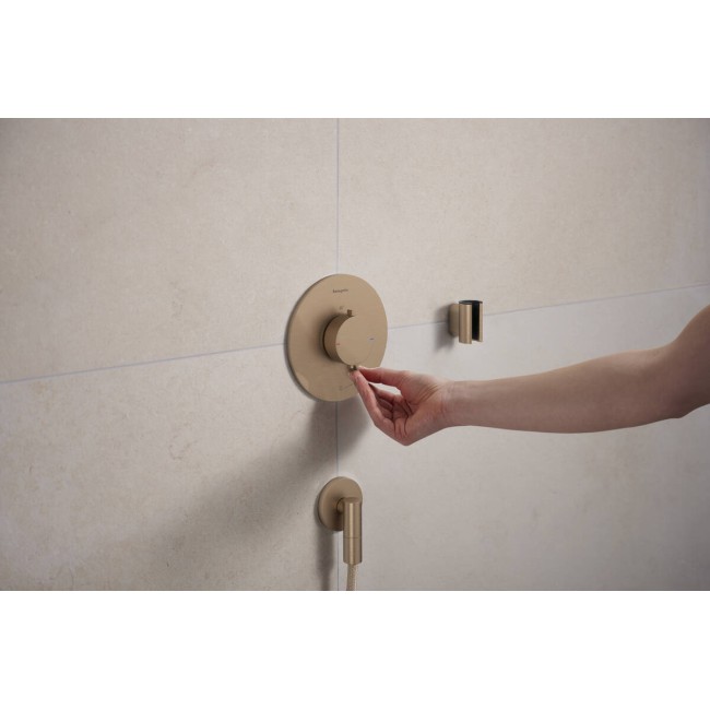 Термостат прихованого монтажу hansgrohe Ecostat Comfort S 1 function, 33714140 бронза