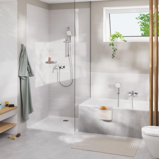 Grohe Cubeo Однорычажный смеситель для душа (1018240000)