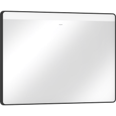 Зеркало Xarita Lite Q 1000/30 с LED подсветкой и ИК-датчиком, черный матовый 54972670