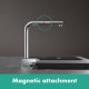 Змішувач hansgrohe Aquno Select M81 для кухонної мийки з висувним душем, під сталь 73830800
