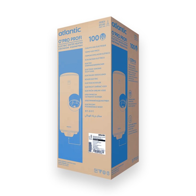 Водонагреватель бытовой электрический Atlantic Opro Profi VM 100 D400S (1500W)