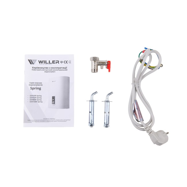 WILLER EVH100R Spring водонагрівач (бойлер) універсальний