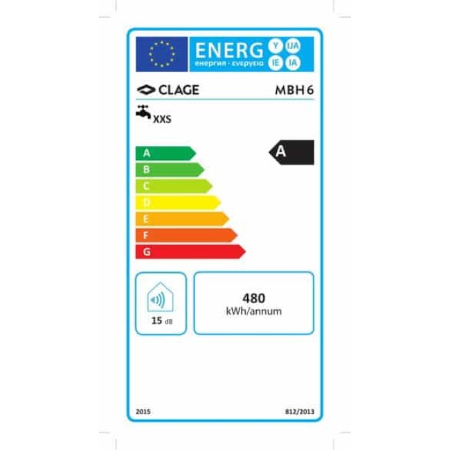 Проточный водонагреватель Clage MBH 7 (6.5кВт)