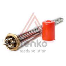 Блок тэнов 6000Вт крепление гайка латунная 1,5" L=320mm