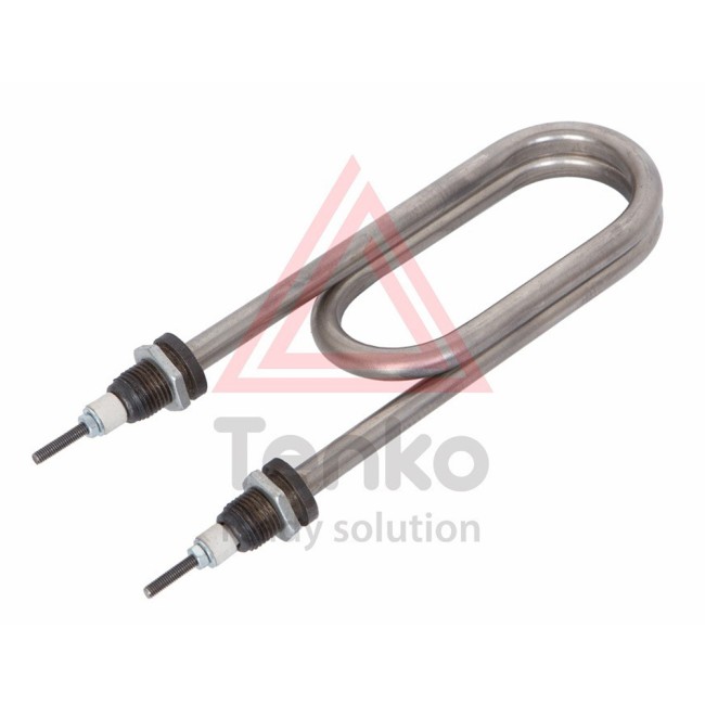 Тэн нержавейка 1,5 кВт, Д-10, М16х1,5, R21 скрепка