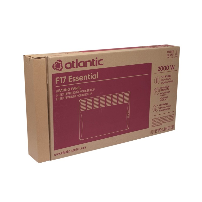 Электроконвектор Atlantic F17 Essential Mobile CMG BL-Meca/M (2000W) с комплектом ножек