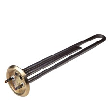 Тэн 1,3 кВт нерж, прямой с трубками под 2 термодат.