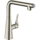 Смеситель hansgrohe Metris Select для кухонной мойки 14847800 под сталь