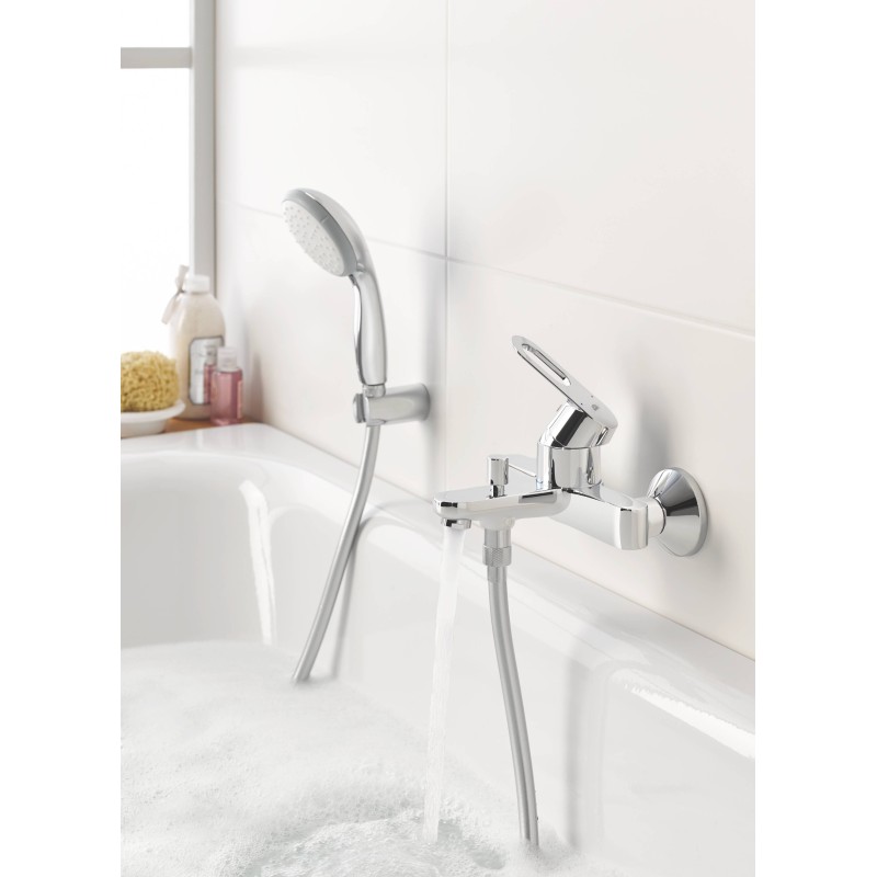 Grohe BauLoop Однорычажный смеситель для ванны (23603000)