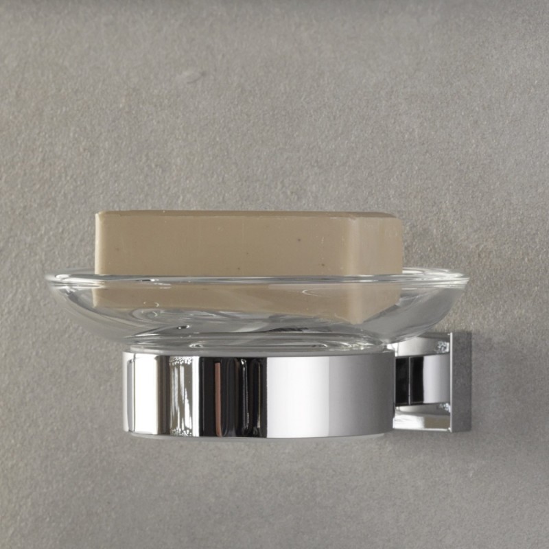Grohe Essentials Cube Держатель для стакана или мыльницы, хром (40508001) Grohe Essentials Cube Держатель для стакана или мыльницы, хром (40508001)