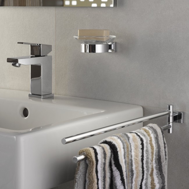 Grohe Essentials Cube Держатель для стакана или мыльницы, хром (40508001)