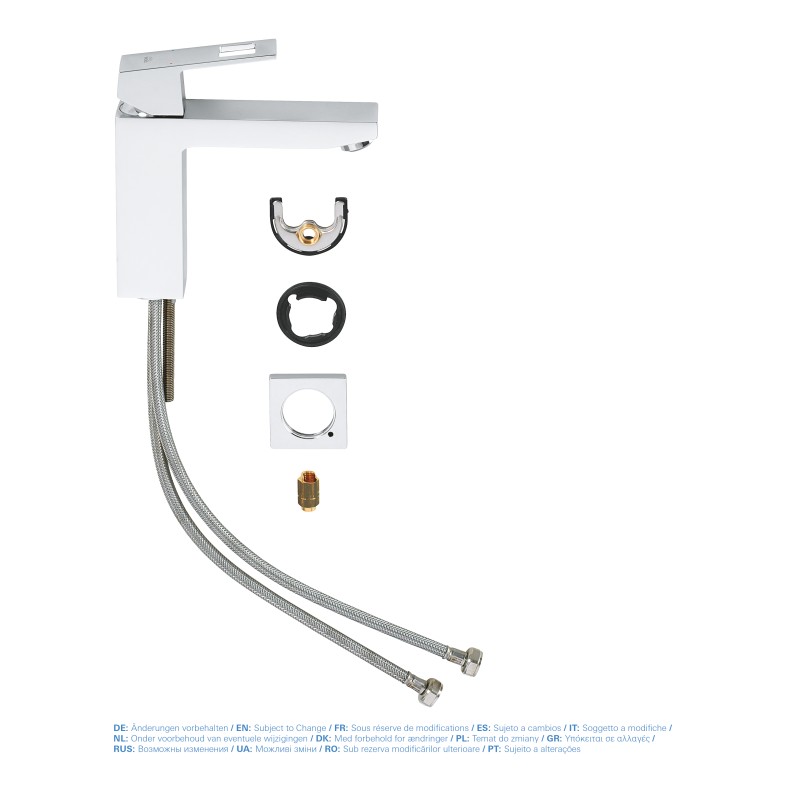 Grohe Eurocube Смеситель однорычажный для раковины M-Size (23446000)